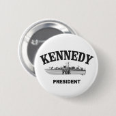 PT-109: Kennedy voor President Ronde Button 5,7 Cm (Voorkant /achterkant)