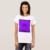 Pt - Anderson Grappig Chemie Element Symbool T-shi T-shirt (Voorkant volledig)