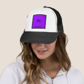 Pt - Anderson Grappig Chemie Element Symbool T-shi Trucker Pet (In situ)