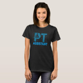 PT Assistent fysiotherapeut PTA-therapie T-shirt (Voorkant volledig)