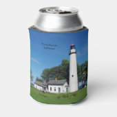 Pt Aux Barques Lighthouse koelbox Blikjeskoeler (Blikje Achterkant)