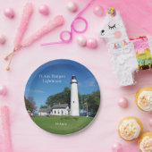 Pt Aux Barques Lighthouse paper bord (Feest)