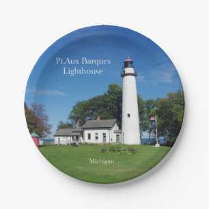 Pt Aux Barques Lighthouse paper bord