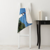 Pt. Aux Barques Lighthouse sherpa blanket Sherpa Deken (In situ)