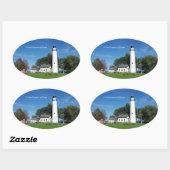 Pt Aux Barques Lighthouse sticker (Vel)