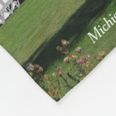 Pt Aux Barques Lighthouse tall fleece deken (Hoek)