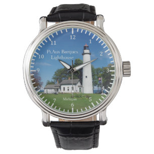 Pt Aux Barques Lighthouse watch Horloge