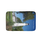 Pt Aux Barques vuurtoren groot badmat (Voorkant)