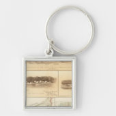 Pt-batterijen en -werken van kokend materiaal sleutelhanger (Voorkant)