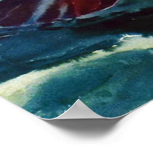 PT BOATS WW2 Hunters van het ZEE! NAVY-boot Poster (Hoek)