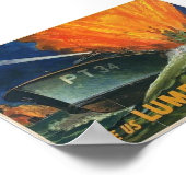 PT Boats WW2 Poster (Hoek)