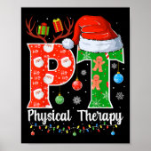 Pt Christmas Physical Therapy Christmas Pt Xmas  Poster (Voorkant)
