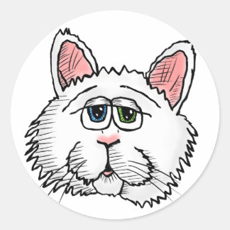 PT de Qat-Sticker Ronde Sticker