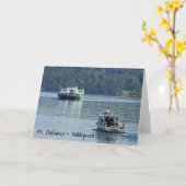 Pt Defiance Ferry Blank Kaart (Gele Bloem)