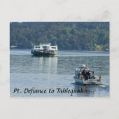 Pt. Defiance Ferry Briefkaart (Voorkant)