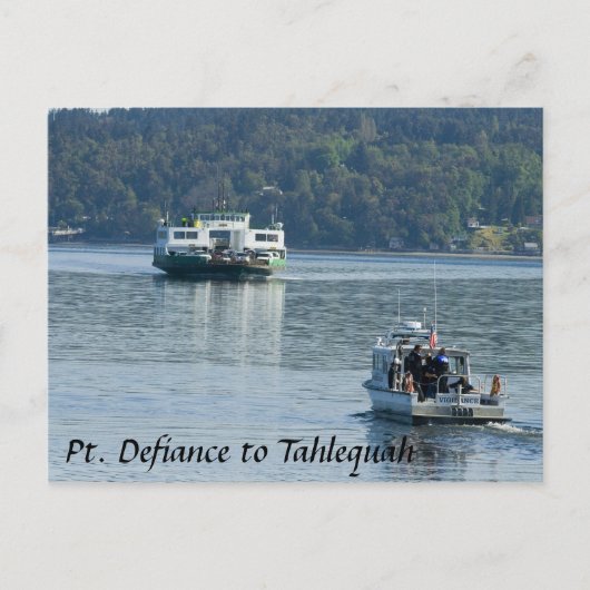 Pt. Defiance Ferry Briefkaart (Voorkant)