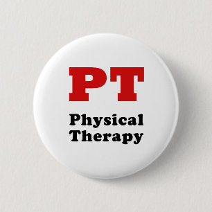 PT Fysieke therapie Ronde Button 5,7 Cm