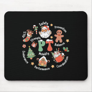 Pt Fysiotherapie Santa Squad Kerst Fysiotherapie Muismat