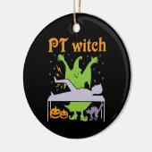 PT Heks Fysiotherapeut Halloween Keramisch Ornament (Links)