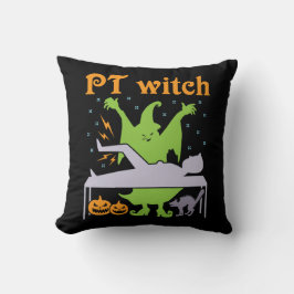 PT Heks Fysiotherapeut Halloween Kussen