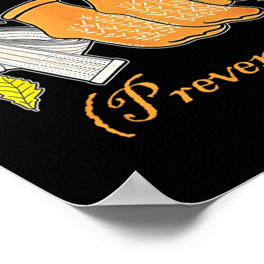 Pt Nurse Herfst Ik hou van Herfst Prevention Herfs Poster (Hoek)