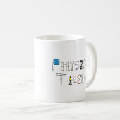 PT op het werk Koffiemok (Voorkant rechts)