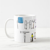 PT op het werk Koffiemok (Links)