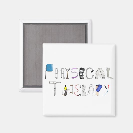 PT op het werk Magneet (Voorkant / Achterkant)