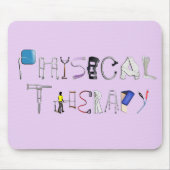 PT op het werk Muismat (Voorkant)