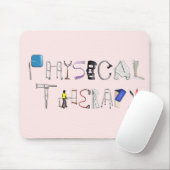 PT op het werk Muismat (Met muis)