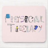 PT op het werk Muismat (Voorkant)