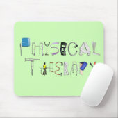 PT op het werk Muismat (Met muis)