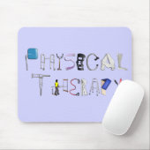 PT op het werk Muismat (Met muis)