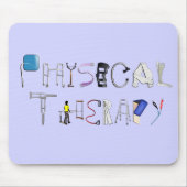 PT op het werk Muismat (Voorkant)