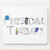 PT op het werk Muismat (Voorkant)