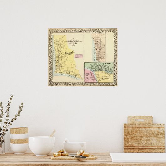 Pt Pleasant, West Virginia Poster (Keuken)