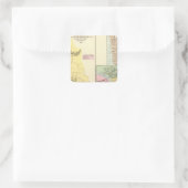 Pt Pleasant, West Virginia Vierkante Sticker (Tas)