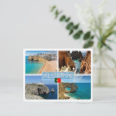 PT Portugal - Algarve - Briefkaart (Staand voorkant)