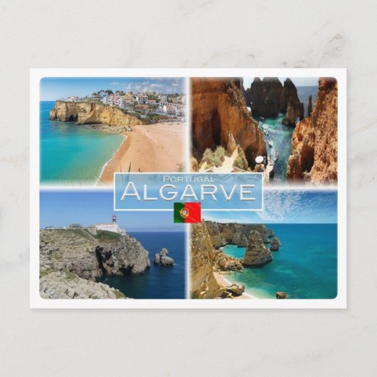 PT Portugal - Algarve - Briefkaart (Voorkant)