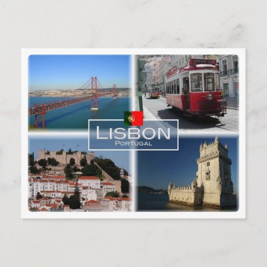 PT Portugal - Lissabon - Briefkaart (Voorkant)