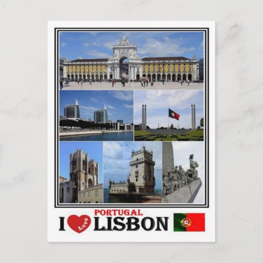 PT Portugal - Lissabon - Briefkaart (Voorkant)