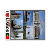 PT Portugal - Lissabon - I Love Mosaic - Magneet (Horizontaal)