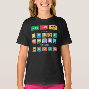 PT-PT Autisme AAC PECS Wijzen Communicatie 02 T-shirt
