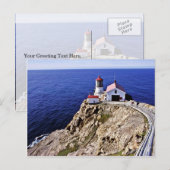 Pt. Reyes Lighthouse Briefkaart (Voorkant / Achterkant)
