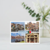 PT Ribeira - A Street in Porto - River Douro - Briefkaart (Staand voorkant)
