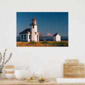 Pt Robinson Light House, Maury Island, Washington Poster (Keuken)