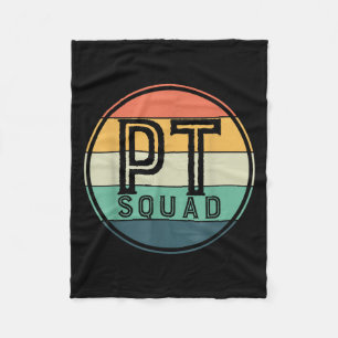 Pt Squad Retro Fysiotherapie Fleece Deken