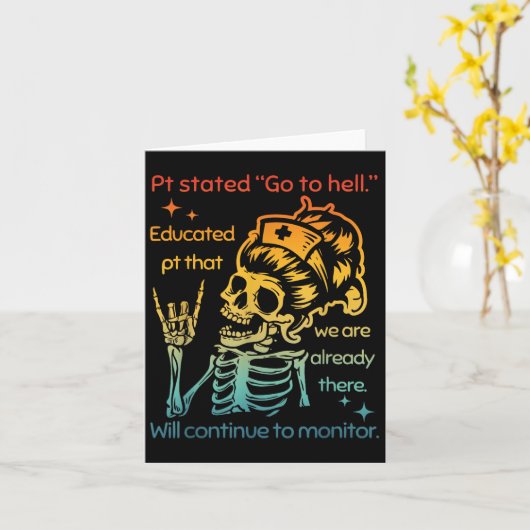 Pt Stated Ga Naar De Hel Opgevoed Pt Dat We Al Kaart (Gele Bloem)