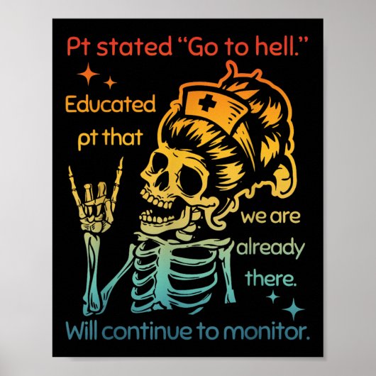 PT verklaarde Ga naar de hel opgeleide PT dat we z Poster (Voorkant)