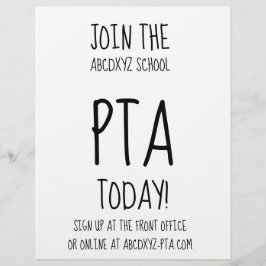 PTA-brochure afspelen Flyer